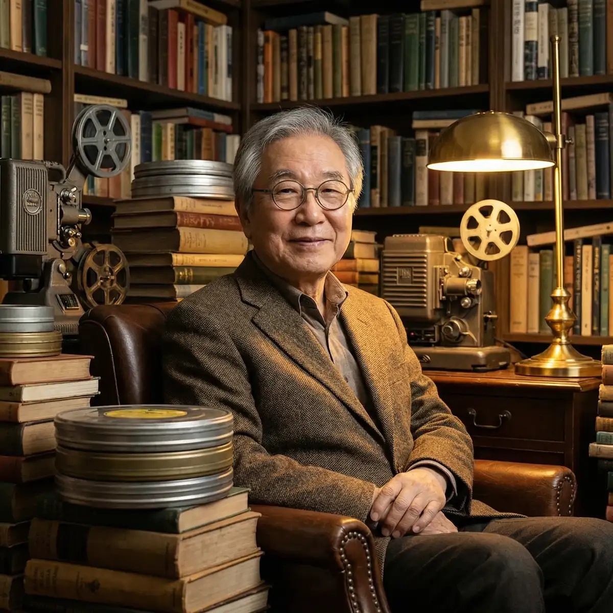 亚洲伦理片库馆长肖像 - 打擂台电影 研究学者